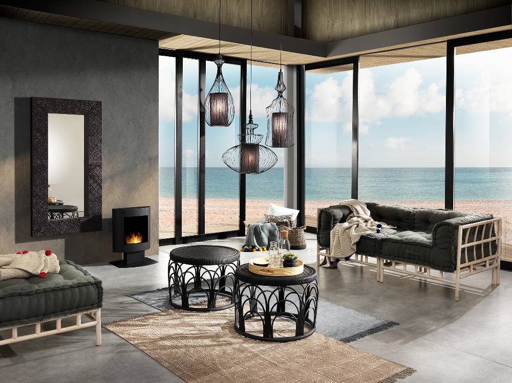 Oresteluchetta Pouf quadrato GREY Soddisfazione Garantita