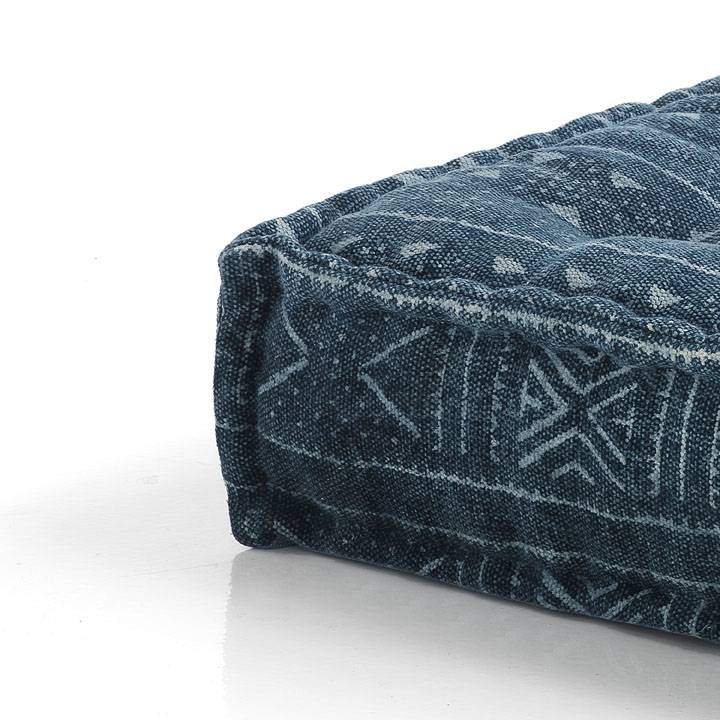 Oresteluchetta Pouf rettangolare YANTRA BLUE Fino Al -60%