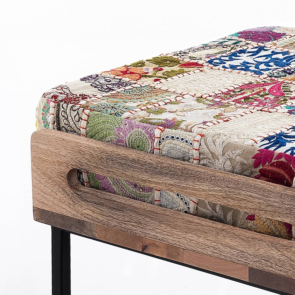 Oresteluchetta Pouf / Tavolino YANTRA WHITE PATCH Sottocosto