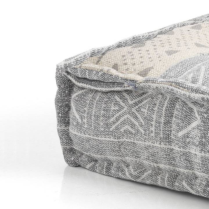 Oresteluchetta Pouf quadrato YANTRA GREY/BEIGE Offerte