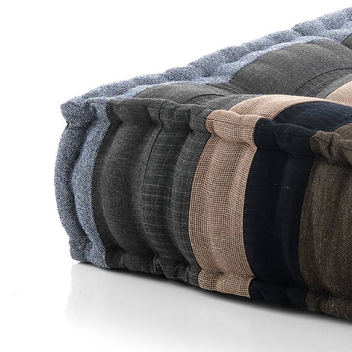 Oresteluchetta Pouf quadrato YANTRA STRIPES Vendita Calda