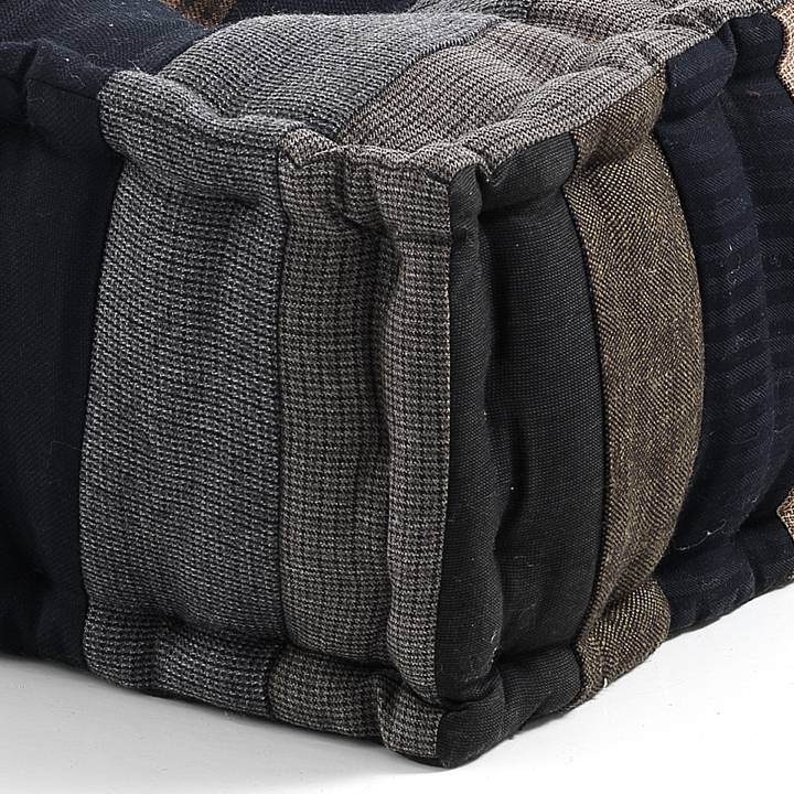 Oresteluchetta Pouf quadrato YANTRA STRIPES Vendita Calda
