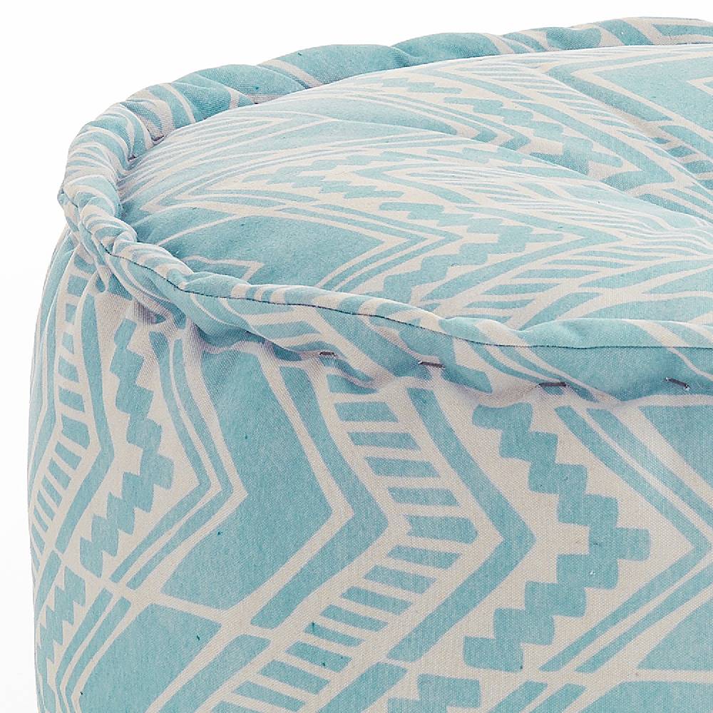 Oresteluchetta Pouf OUTDOOR YANTRA IKAT MINT Offerte giornaliere
