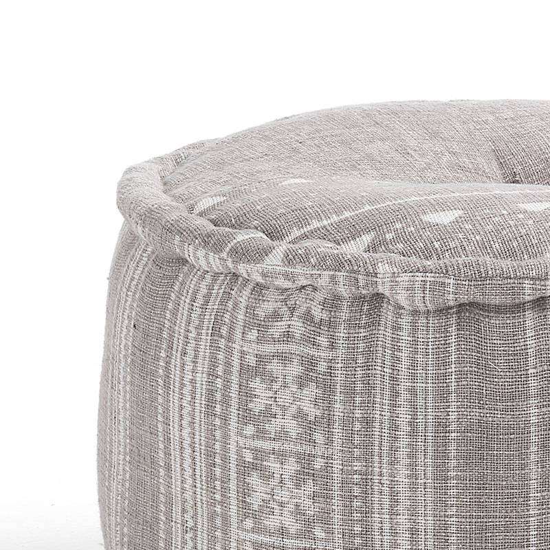 Oresteluchetta Pouf rotondo YANTRA BROWN Moda