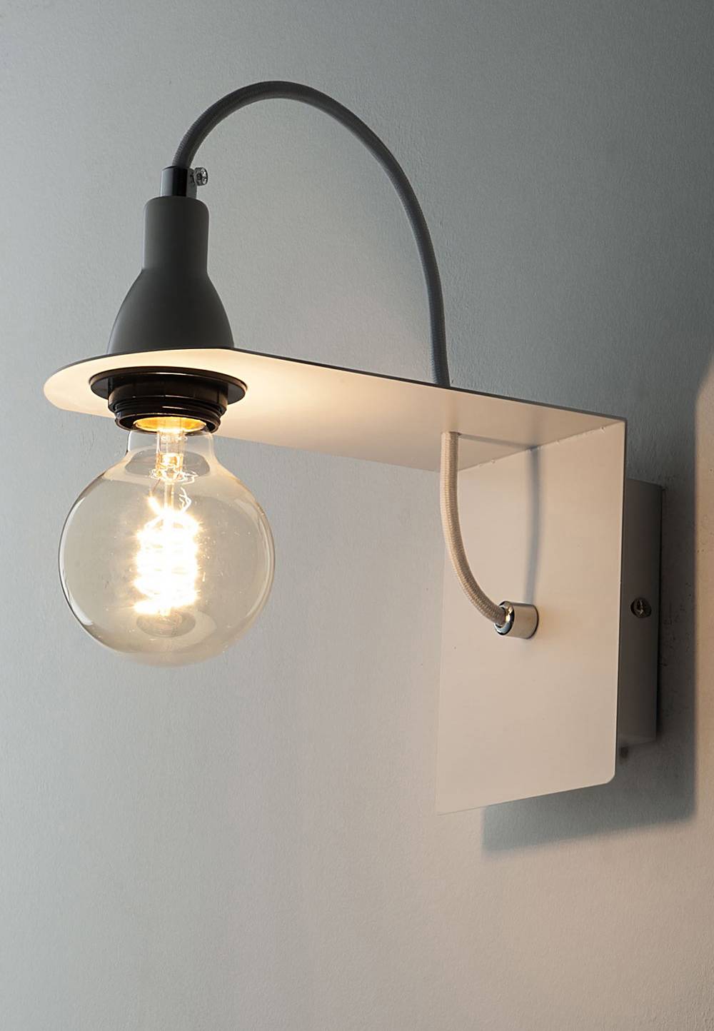 Oresteluchetta APPLIQUE HOOK WHITE Italia