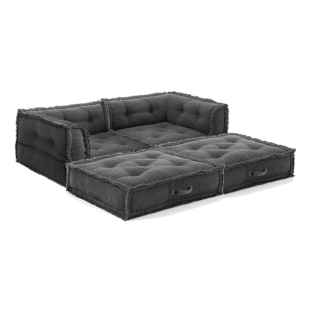 Oresteluchetta Divano 2 posti YANTRA WAFFLE GREY Composizione 48 2025