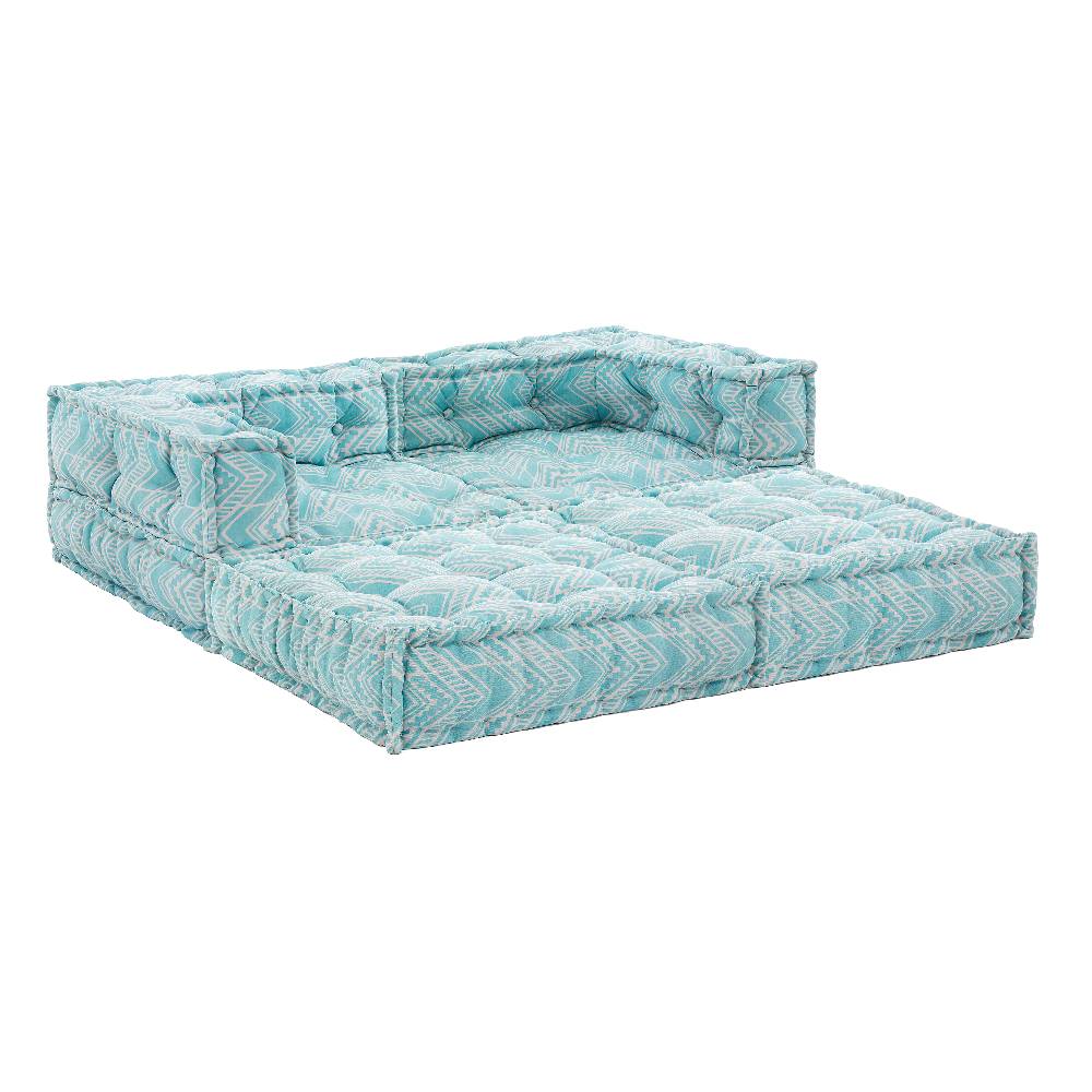 Oresteluchetta Divano 2 posti OUTDOOR IKAT MINT Composizione 55 Soddisfazione Garantita