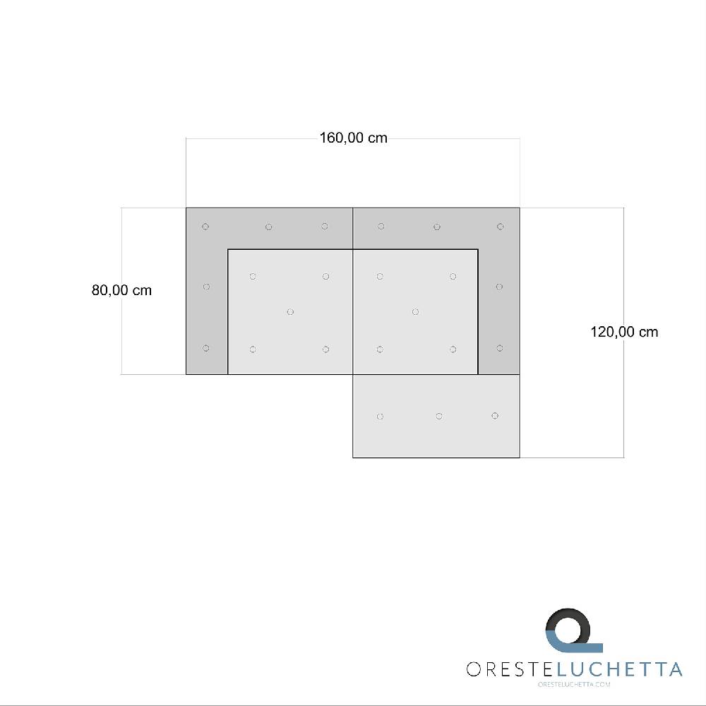 Oresteluchetta Divano 2 posti MAXI YANTRA Promozione Limitata