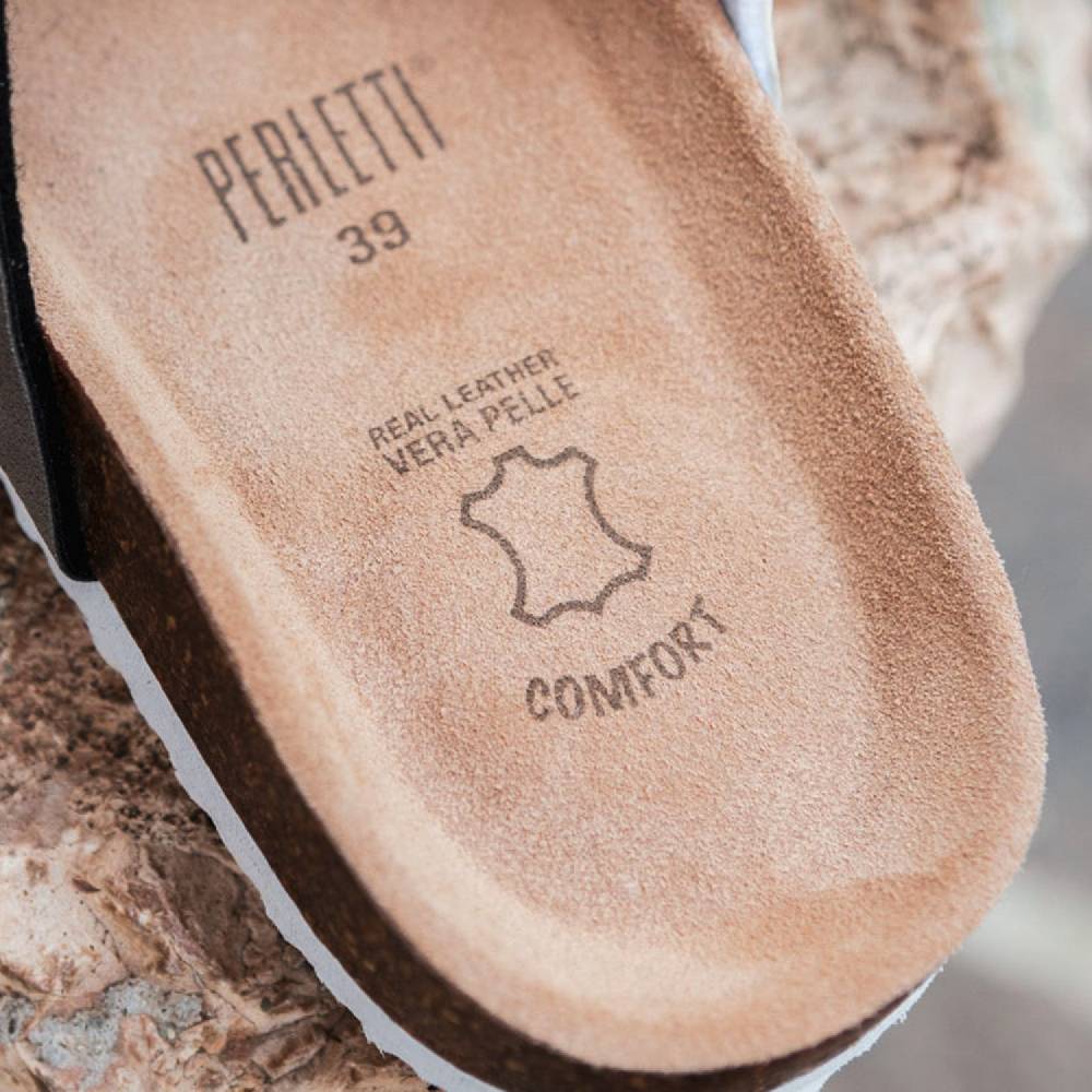 Perletti Ciabatte Comfort Suede Uomo Economico