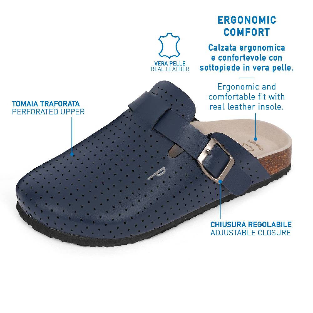 Perletti Pantofole Comfort Traforate Uomo Hotsell