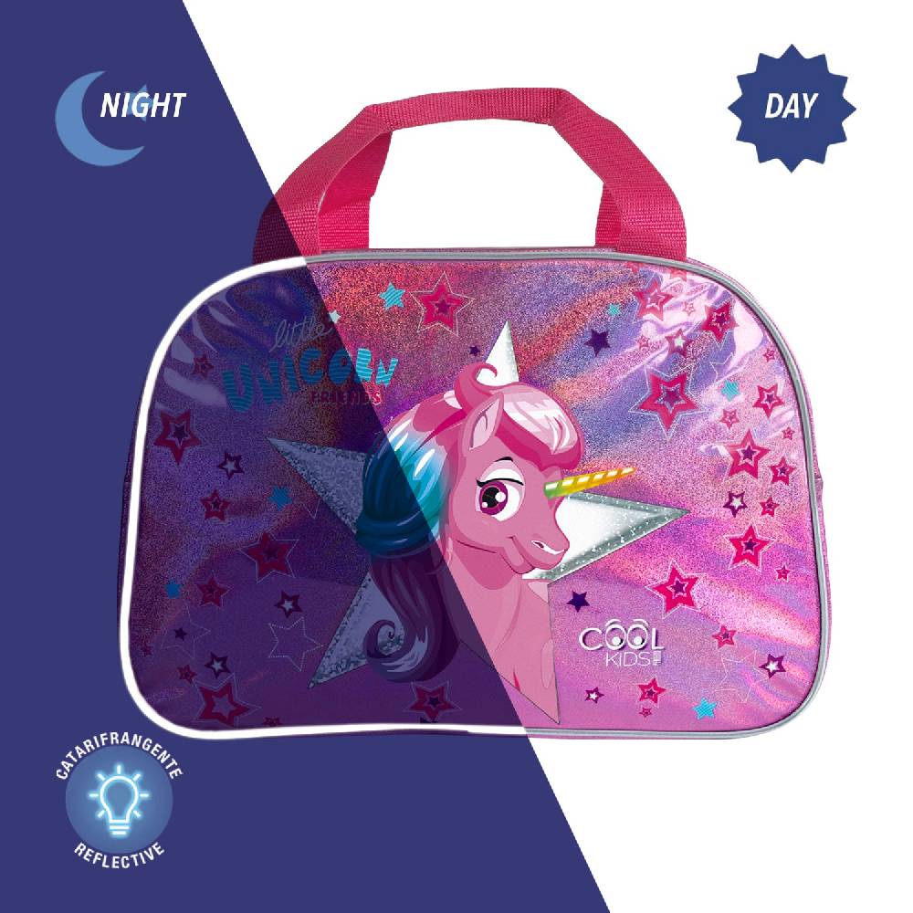 Perletti Borsa Sport Unicorno Spedizione Gratuita
