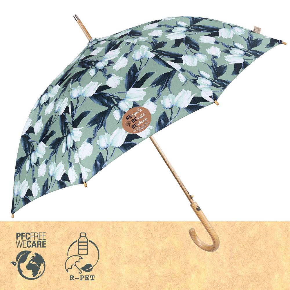 Perletti Ombrello Green Lungo Tulipani Novità