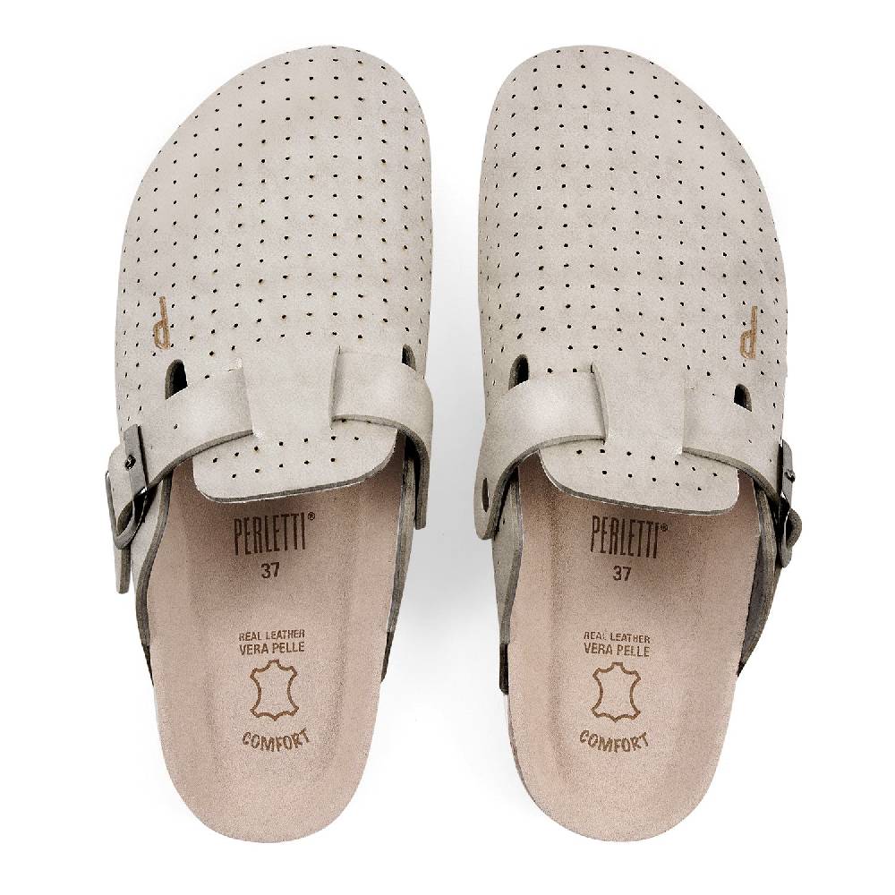 Perletti Pantofole Comfort Traforate Donna Qualità Garantita