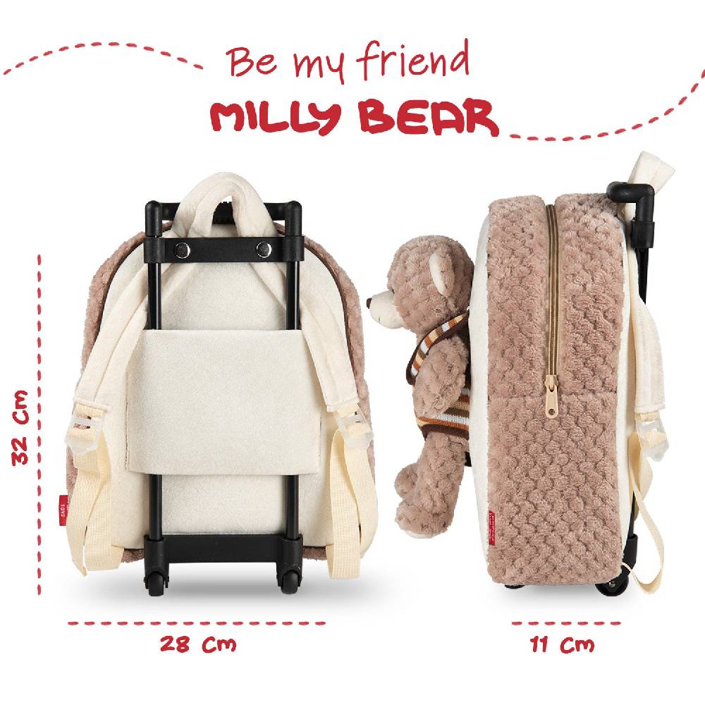 Perletti Trolley Morbido con Peluche Acquista Ora