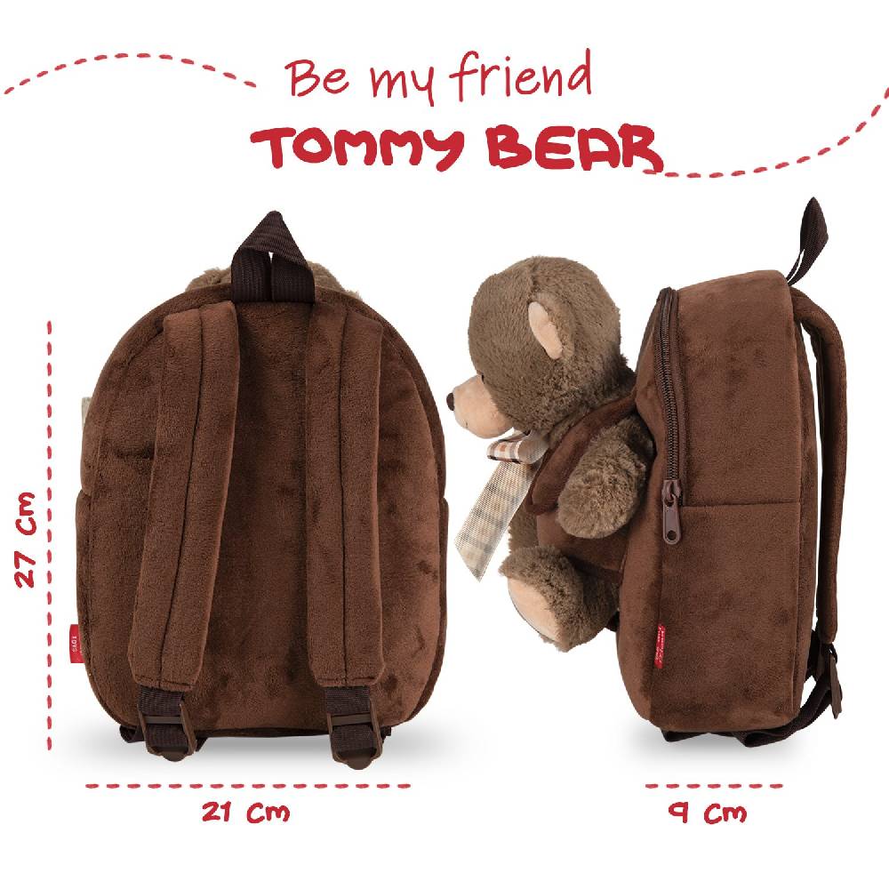 Perletti Zaino Morbido con Peluche Sconto