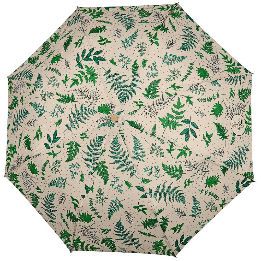 Perletti Ombrello Green Pieghevole Beige Qualità