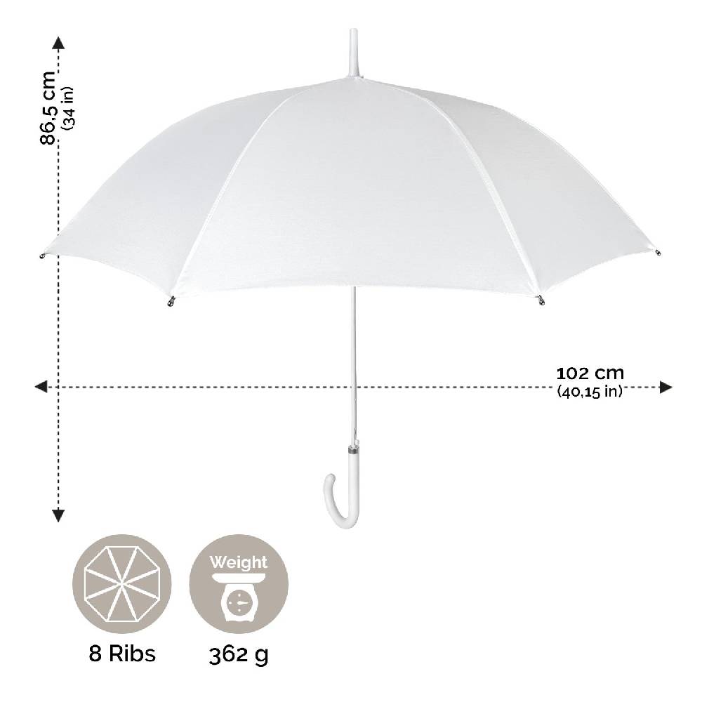 Perletti Ombrello Bianco da Sposa Vendita Calda