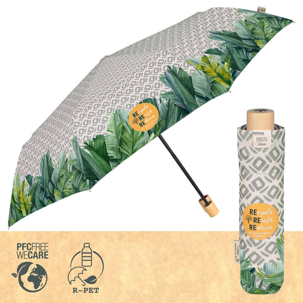 Perletti Ombrello Green Eco Friendly con Palme Nuovo