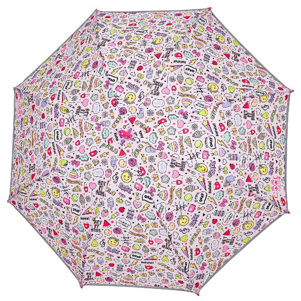 Perletti Ombrello Stickers Bambina Automatico Promozione Limitata