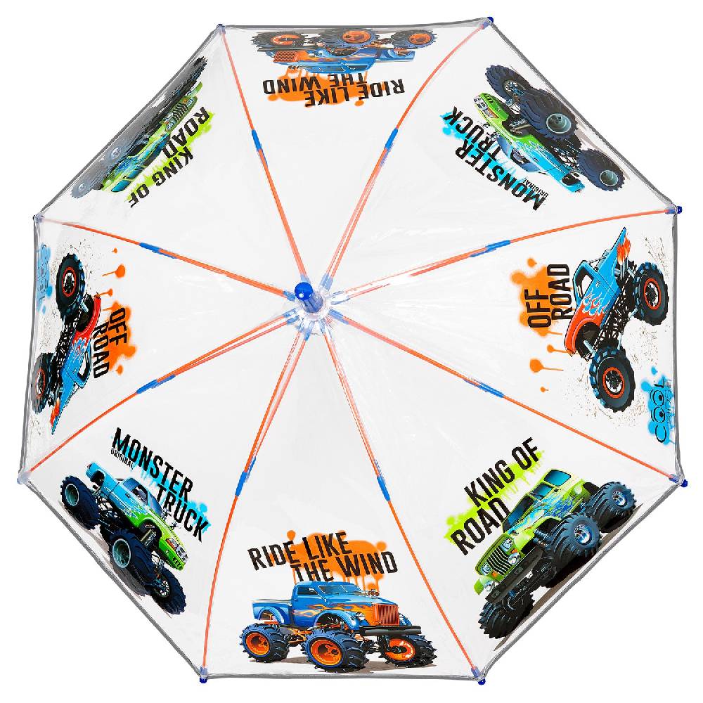 Perletti Ombrello Trasparente Trucks Offerta