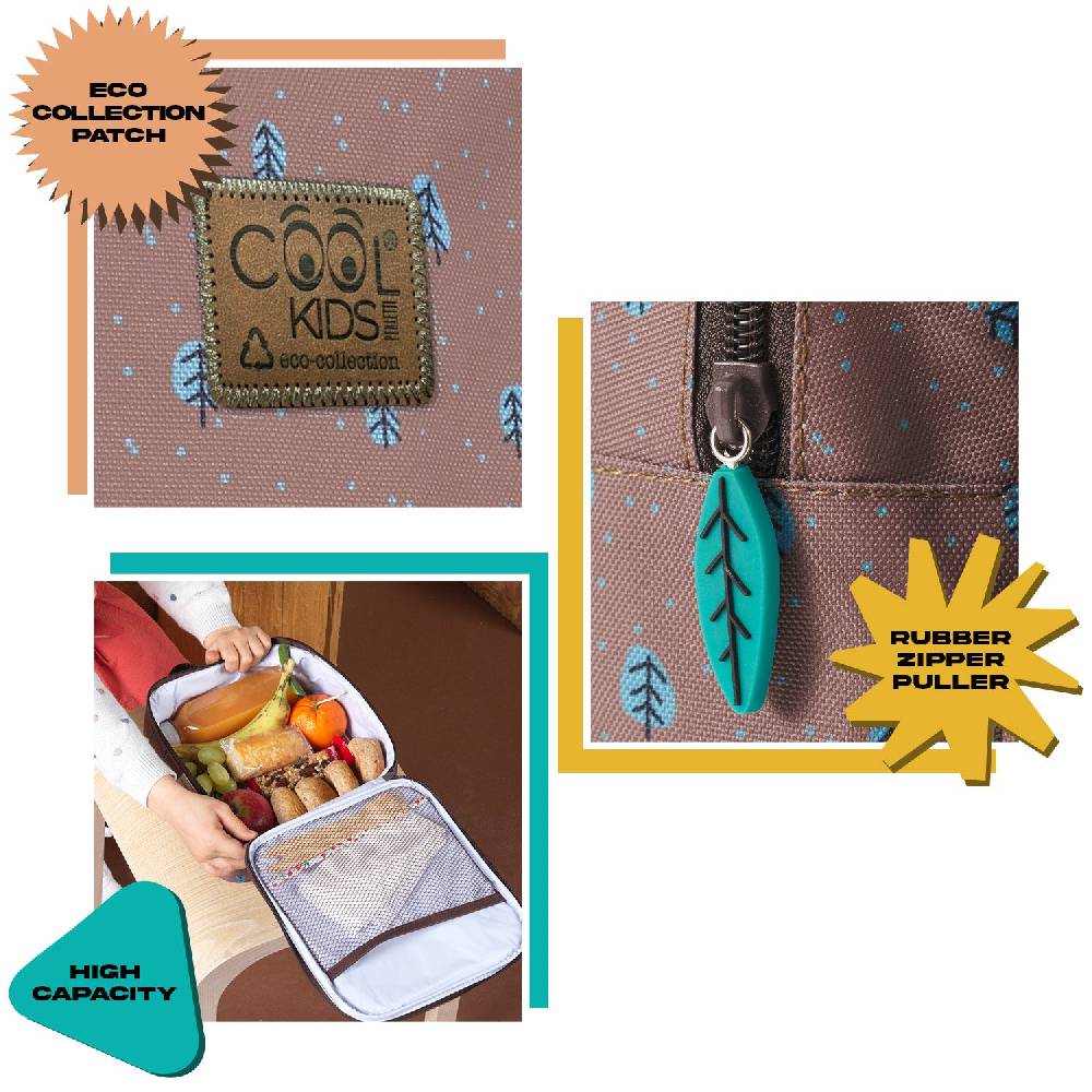 Perletti Borsa Pranzo con Cerbiatto e Gufo Outlet