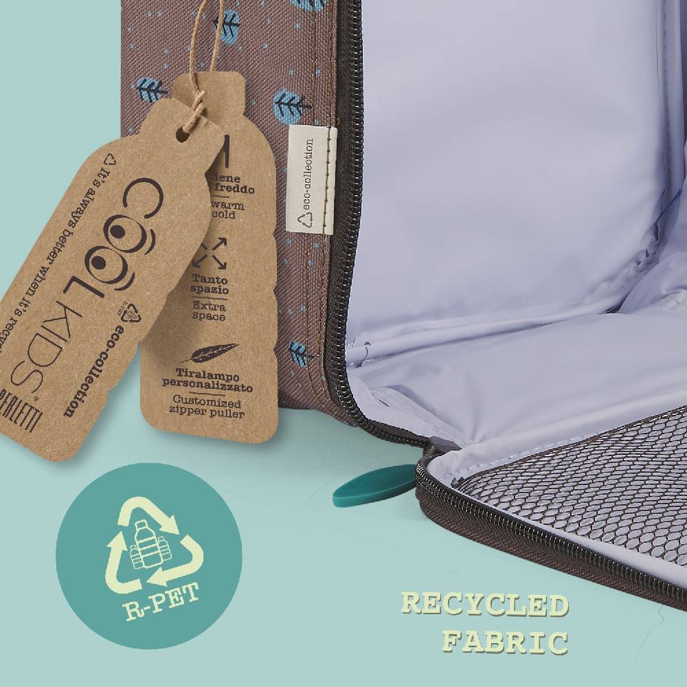 Perletti Borsa Pranzo con Cerbiatto e Gufo Outlet