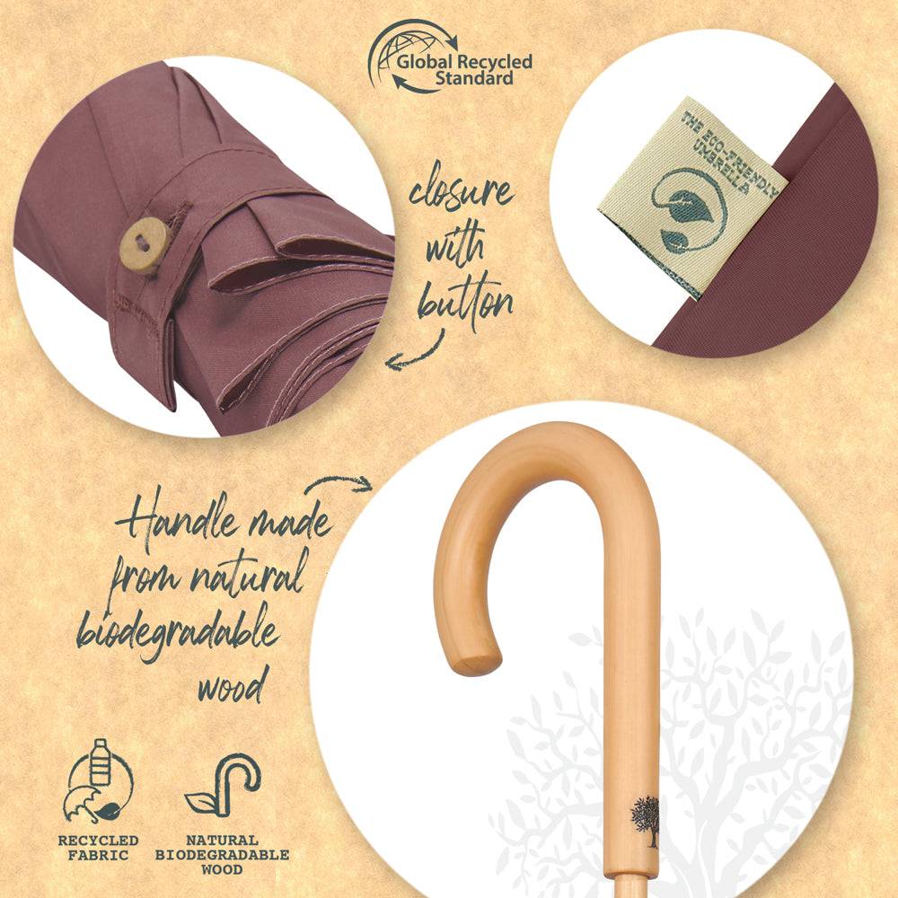 Perletti Ombrello Green Lungo Tulipani Prezzo Ridotto
