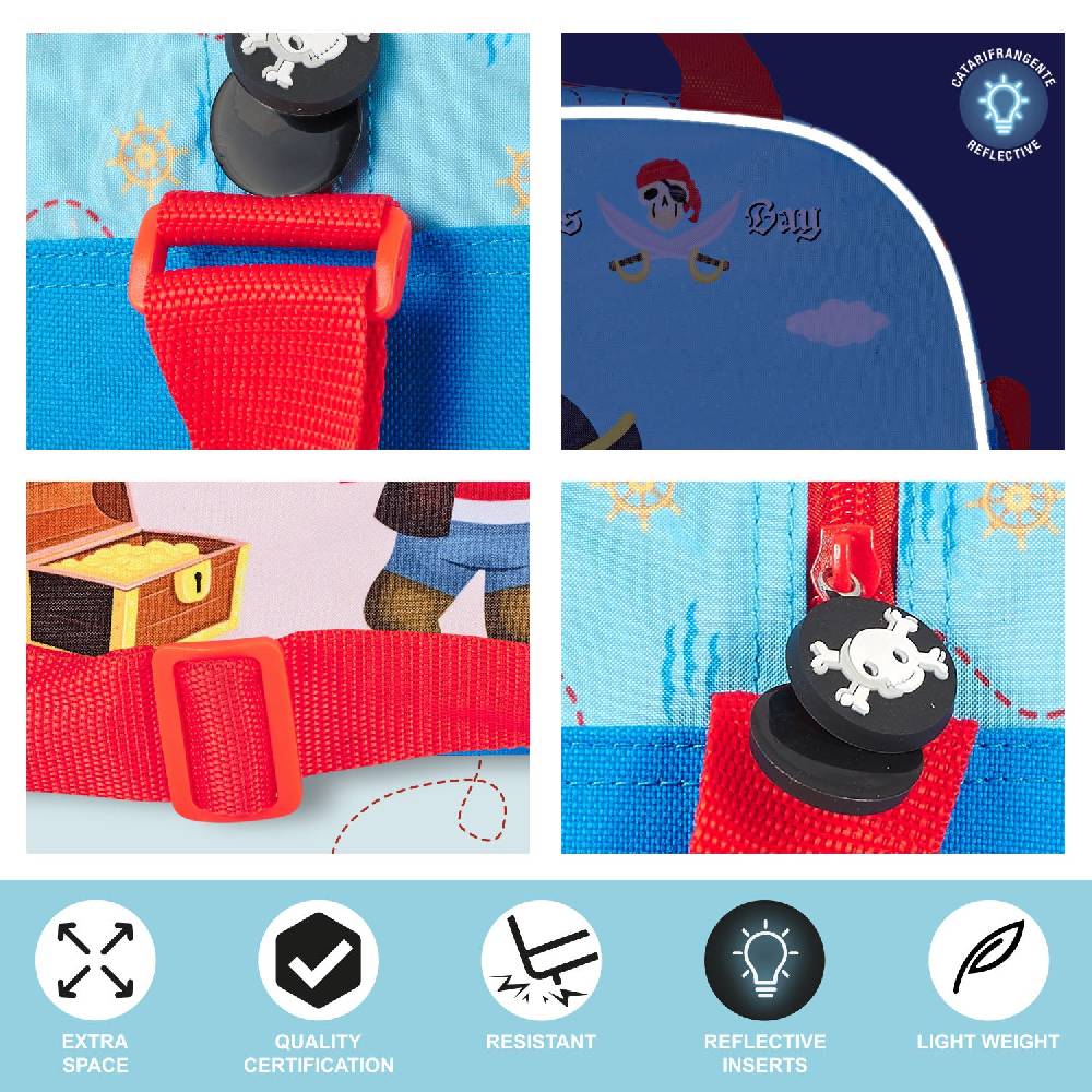 Perletti Borsa Sport Pirata Spedizione Gratuita
