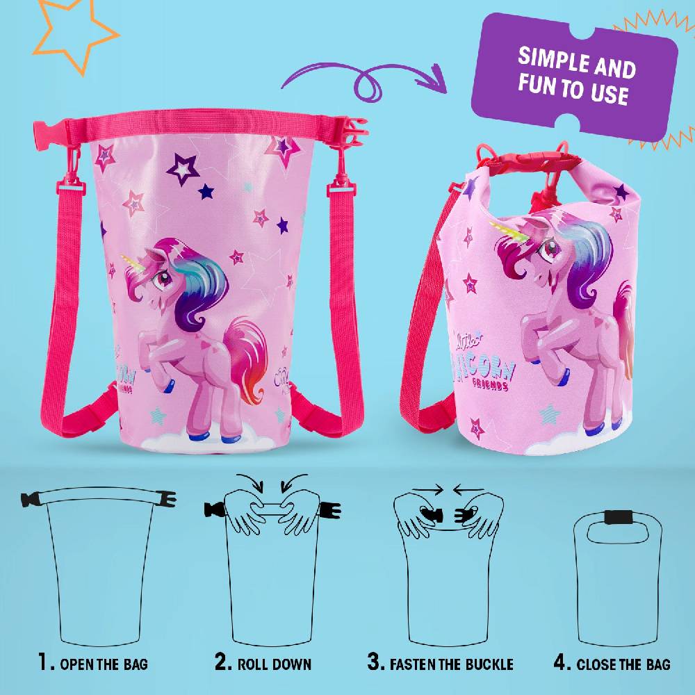 Perletti Borsa Mare Unicorno Pezzi Unici