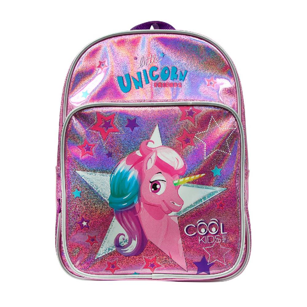 Perletti Zaino Unicorno con Tasca Italy
