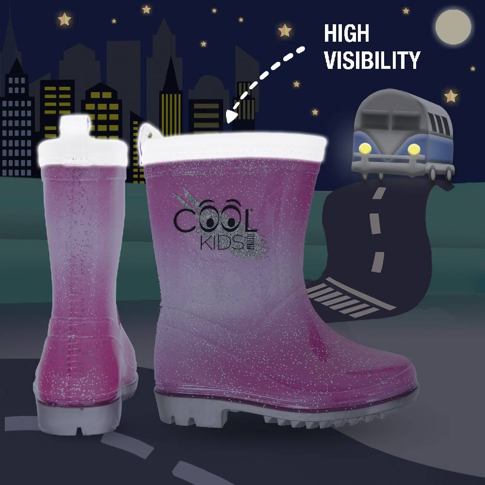 Perletti Stivaletti Rosa Glitter Italia