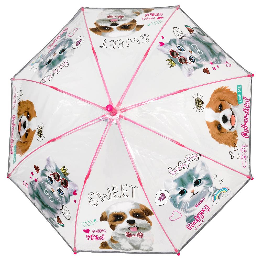 Perletti Ombrello Trasparente Cani e Gatti Promozione