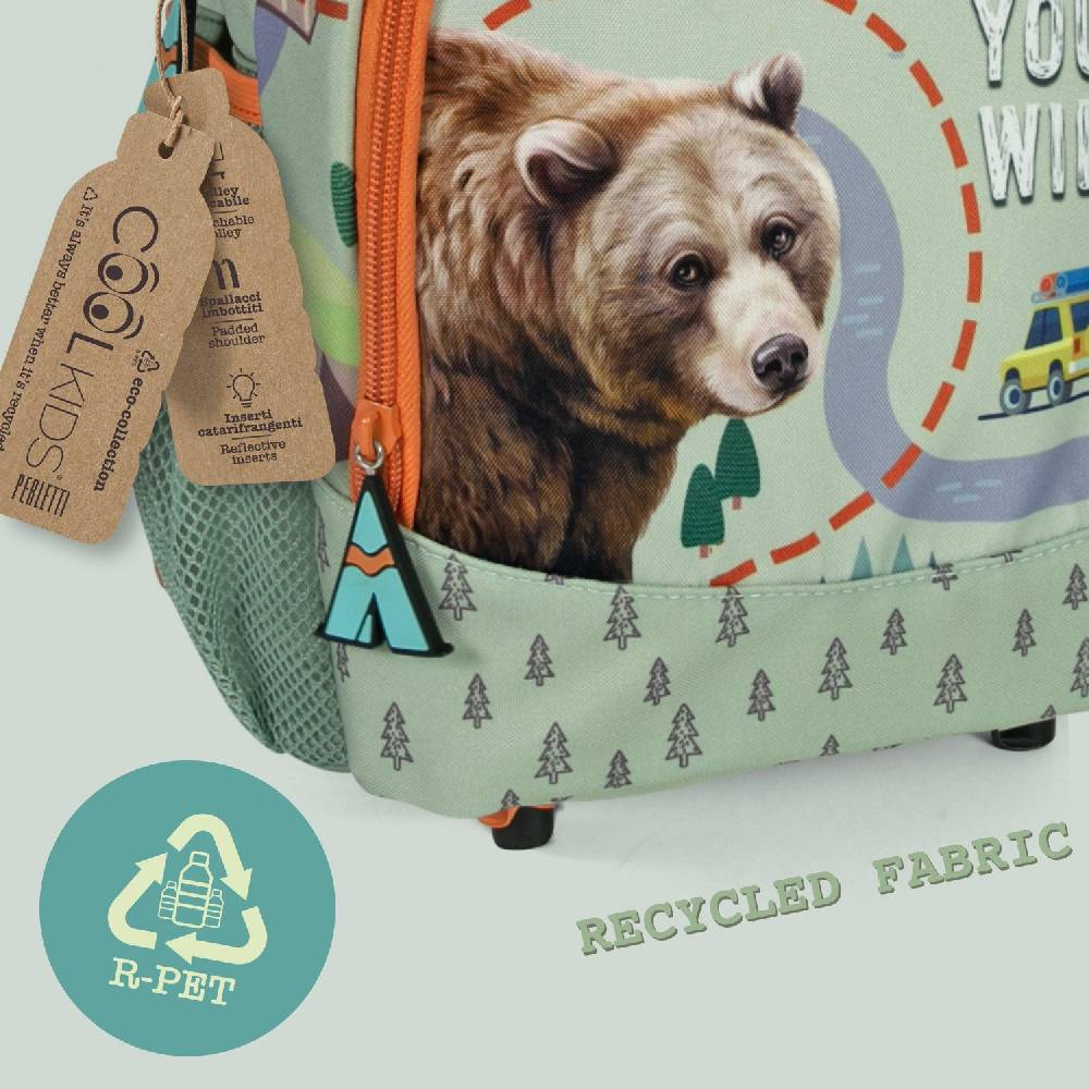 Perletti Trolley Eco con Orso Soddisfazione Garantita
