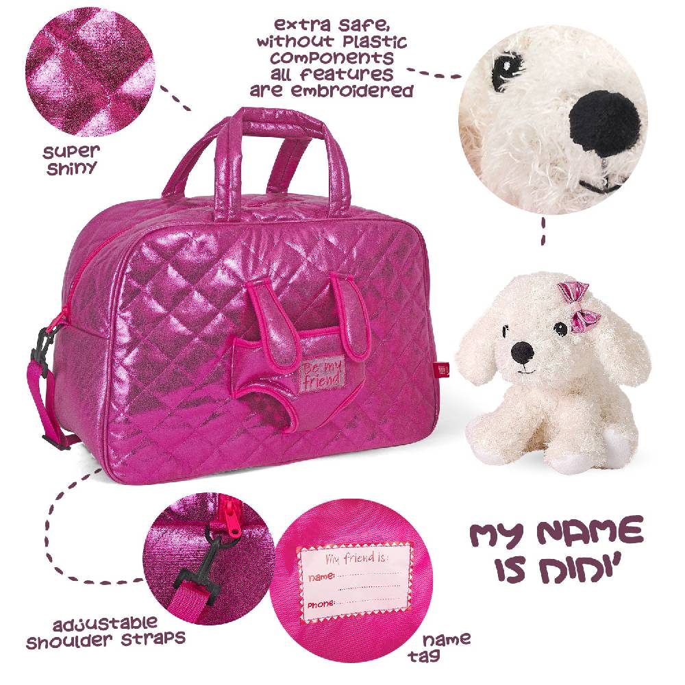 Perletti Borsa Sport con Peluche Barboncino 2025