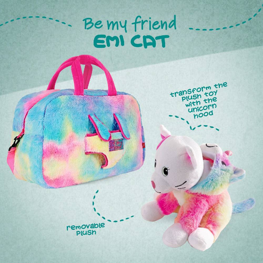 Perletti Borsa Sport con Peluche Kawaii Italy