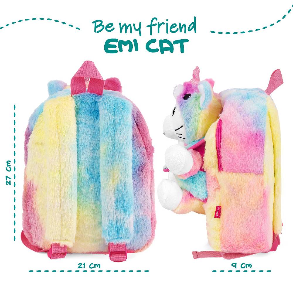 Perletti Zainetto con Peluche Kawaii Italia
