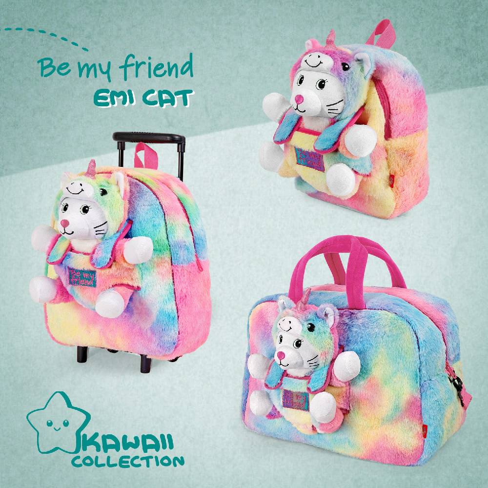 Perletti Zainetto con Peluche Kawaii Italia
