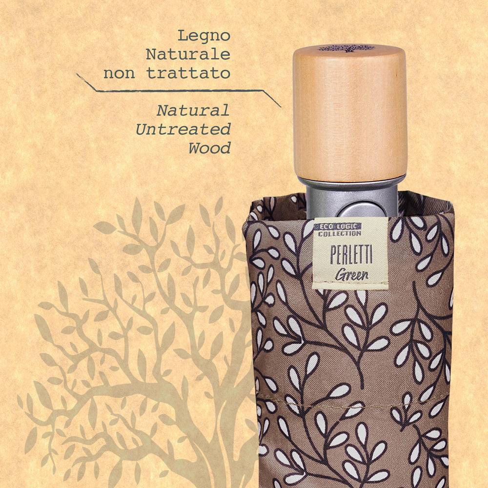 Perletti Ombrello Green Ecologico con Fiori Convenienza