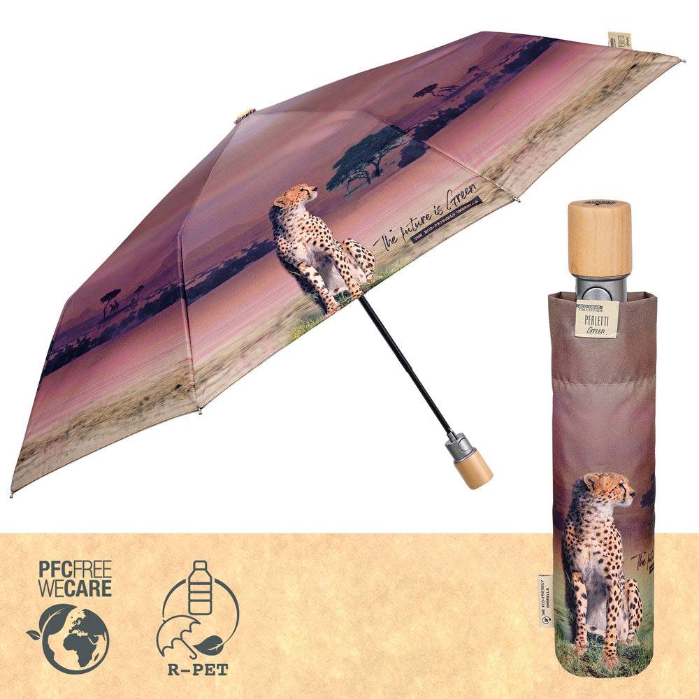 Perletti Ombrello Green Savana con Giaguaro Offerta