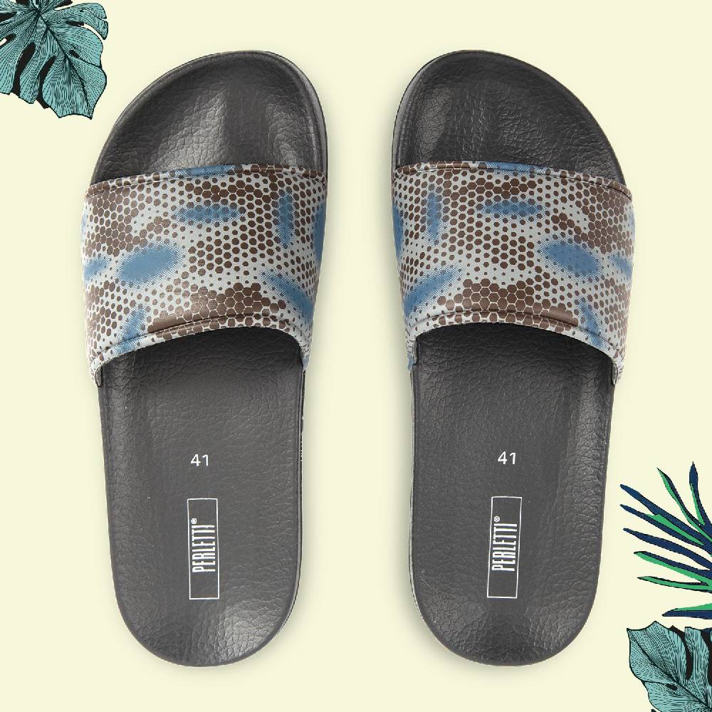 Perletti Ciabatte Camouflage a Fascia da Uomo Fino Al -60%