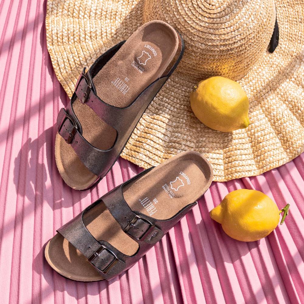 Perletti Ciabatte Comfort Glitter Negozi Online