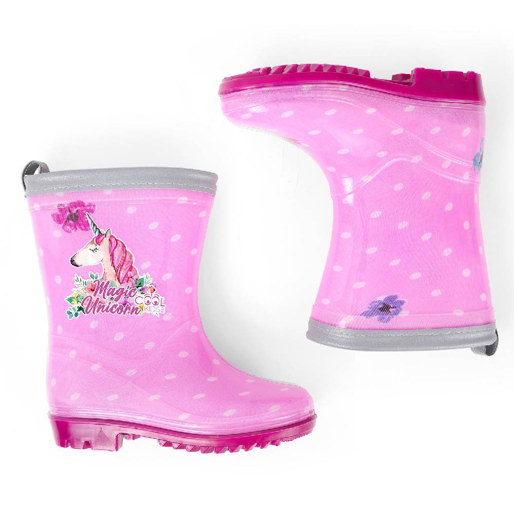 Perletti Stivaletti Unicorno a Pois Saldi Di Fabbrica