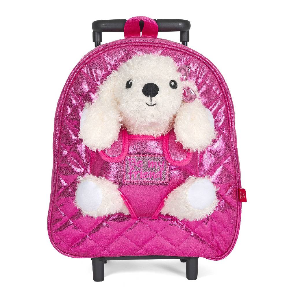 Perletti Trolley con Peluche Barboncino Offerta esclusiva
