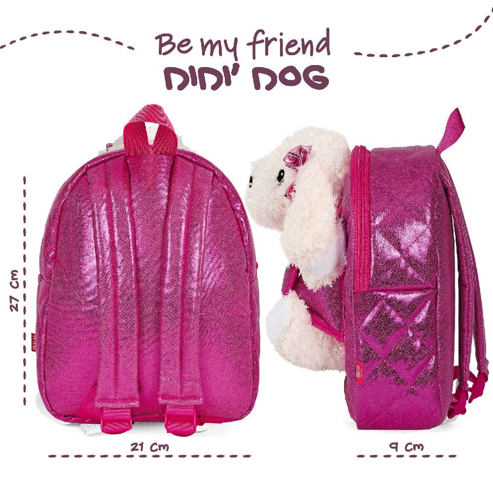 Perletti Zainetto con Peluche Barboncino Offerta natalizia