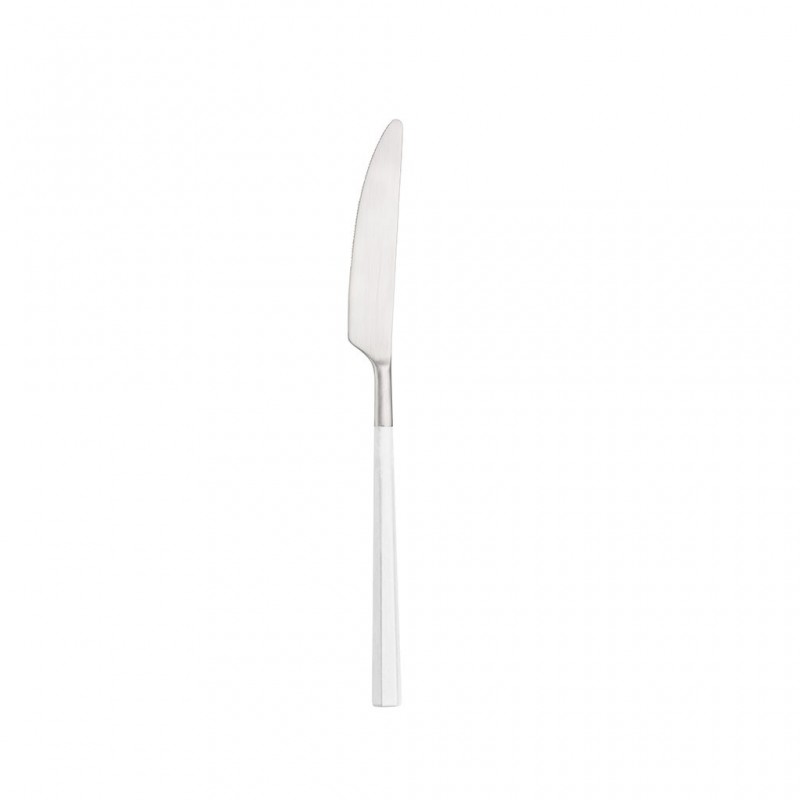 ﻿Pintinox Hive » Posate da tavola con manico bianco Sostegno trimestrale