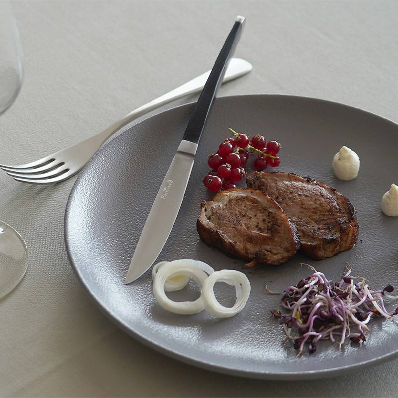 Pintinox Audrey » Coltello bistecca lama liscia e seghettata Sconto