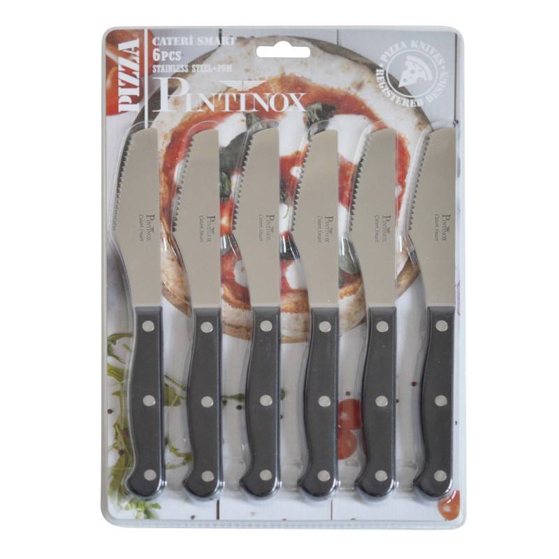 Pintinox Coltello pizza Cateri Smart » coltello pizza blister 6 pz Offerta