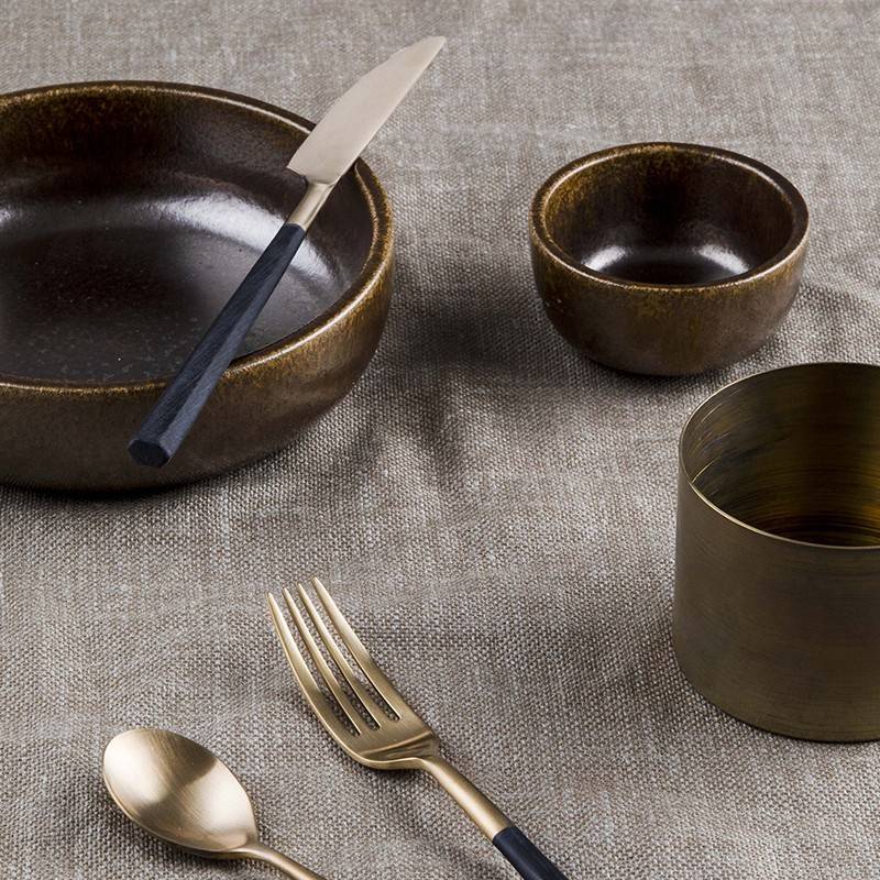 Pintinox Hive » Posate da tavola Black & Honey Consegna Veloce