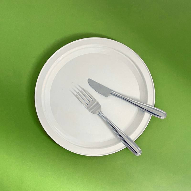 Pintinox Piatto Use&Reuse » Set 6 pz piatto in acciaio riutilizzabile per pic-nic e party Convenienza