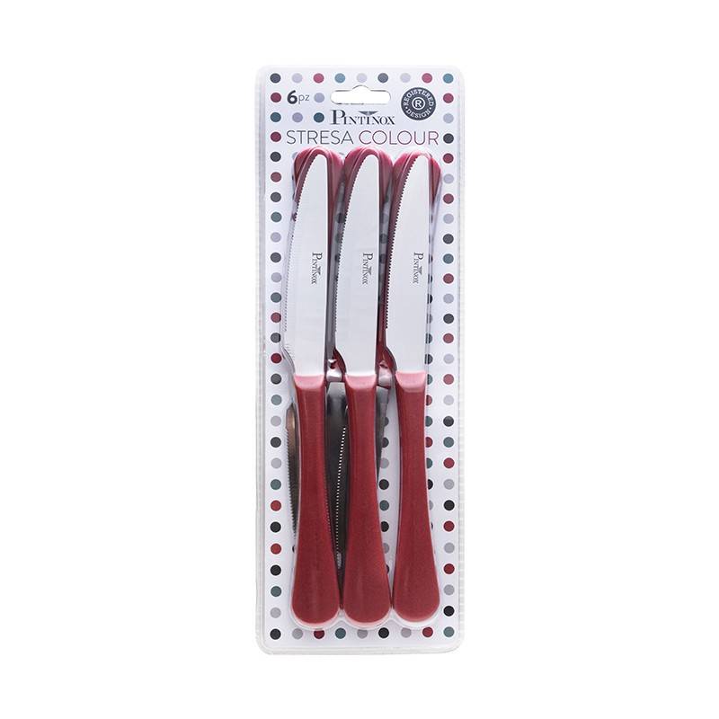 Pintinox Stresa Colour » Coltello multiuso manico rosso Outlet